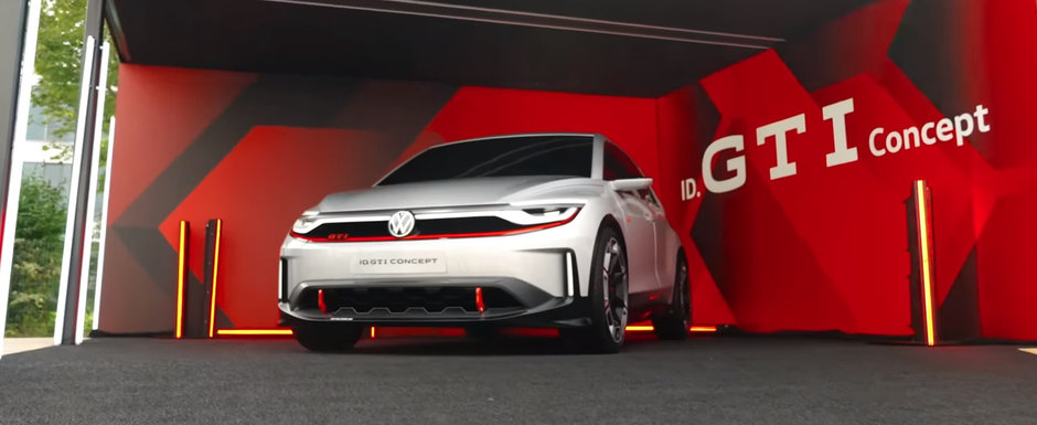 Este inceputul unei noi ere. Volkswagen prezinta oficial noul ID. GTI, primul GTI cu propulsie electrica din istoria companiei. Cum arata in realitate Este inceputul unei noi ere. Volkswagen prezinta oficial noul ID. GTI, primul GTI cu propulsie electrica din istoria companiei. Cum arata in realitate