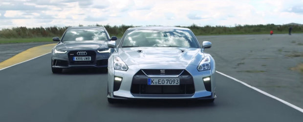 Este kombi si al naibii de puternic. O fi de ajuns sa bata Nissan-ul GT-R la el acasa?