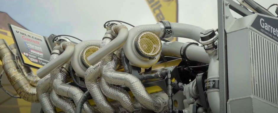 Este o minune a tehnicii. Asa arata un motor V12 de 9.7 litri cu patru turbine Este o minune a tehnicii. Asa arata un motor V12 de 9.7 litri cu patru turbine