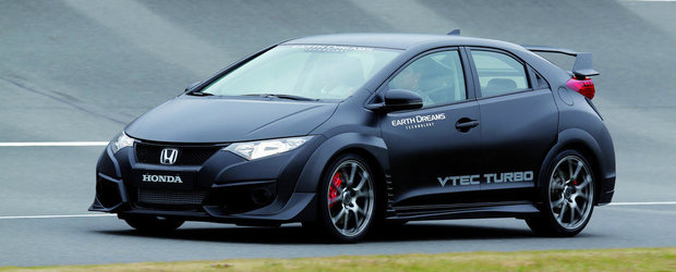 Este oficial! Iata cum arata noua Honda Civic Type-R VTEC TURBO!