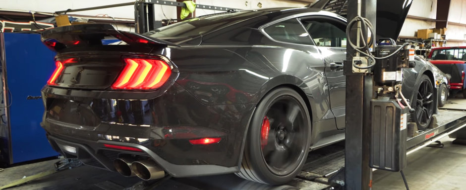 Este primul SHELBY GT500 masurat pe dyno. Cati cai are de fapt cel mai puternic Ford din istorie