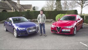 Este randul versiunii standard sa straluceasca. Noua Alfa Giulia incearca sa bata ultimul Audi A4