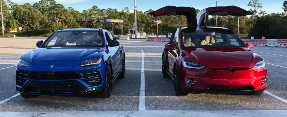 Este un nou record mondial pentru SUV-uri. URUS l-a stabilit impotriva unei...TESLA MODEL X Este un nou record mondial pentru SUV-uri. URUS l-a stabilit impotriva unei...TESLA MODEL X