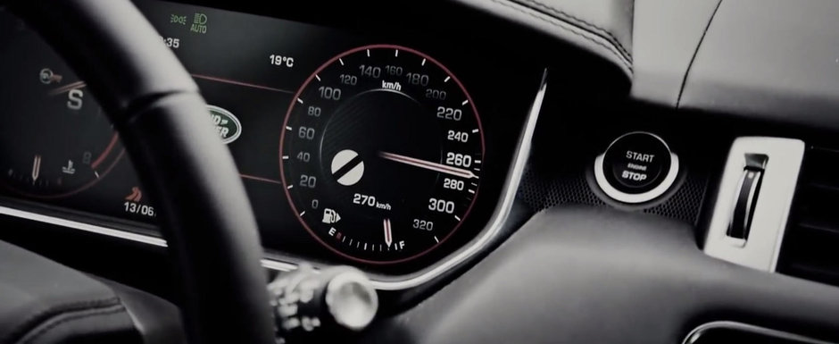 Este unul dintre cele mai rapide SUV-uri ale planetei. Cu acceleratia noului Range Rover Sport SVR... la podea Este unul dintre cele mai rapide SUV-uri ale planetei. Cu acceleratia noului Range Rover Sport SVR... la podea