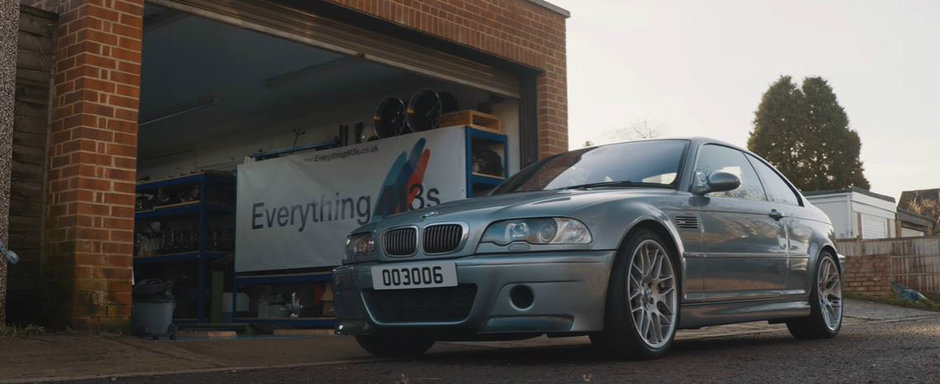Este visul oricarui pasionat de BMW. El conduce UNICUL M3 CSL din lume cu cutie manuala Este visul oricarui pasionat de BMW. El conduce UNICUL M3 CSL din lume cu cutie manuala