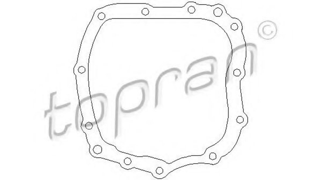 Etansare ulei, transmisie manuala OPEL ASTRA G Limuzina (F69) (1998 - 2009) TOPRAN 201 529 piesa NOUA