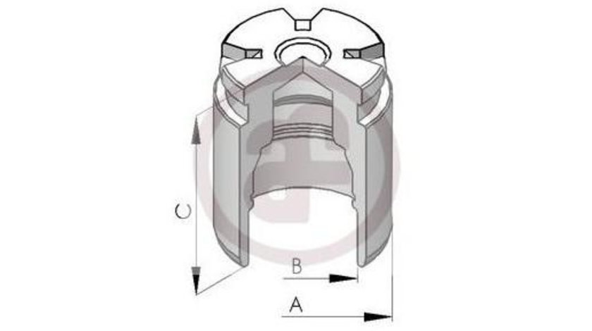 Etrier Alfa Romeo 145 (1994-2001) [930] #2 150523C