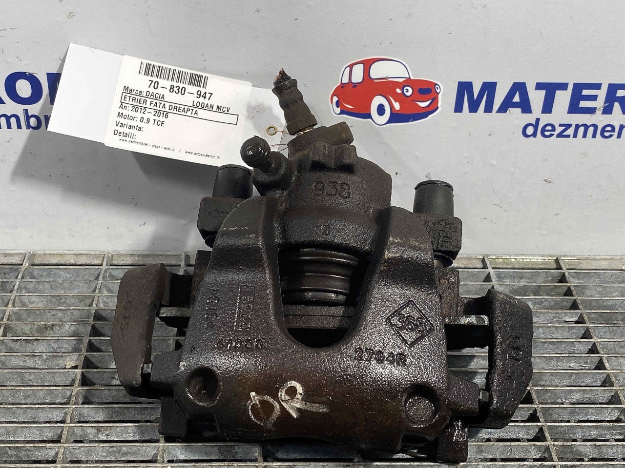 ETRIER FATA DREAPTA DACIA LOGAN MCV 0.9 TCE - (2012 2016)