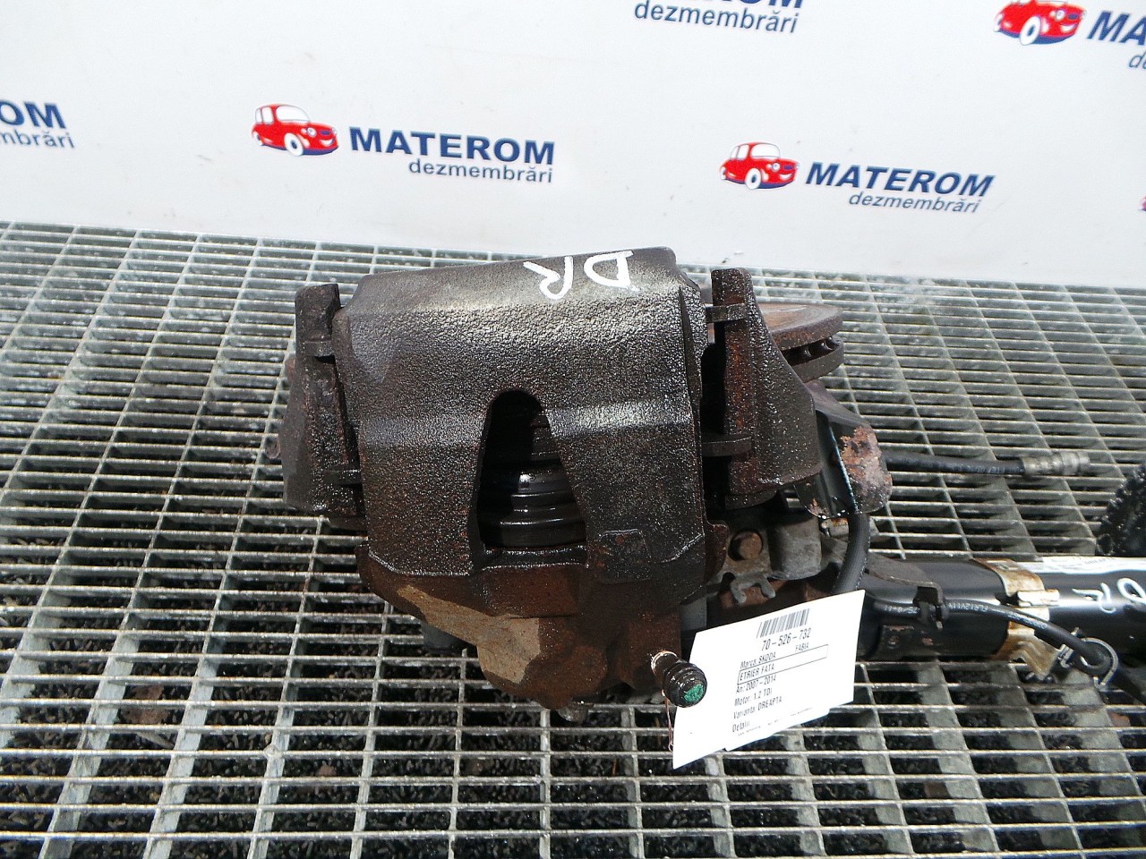 ETRIER FATA DREAPTA SKODA FABIA 1.2 TDI - (2007 2010)