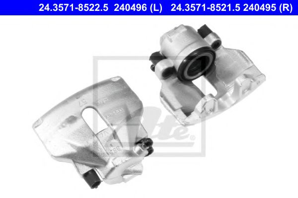 Etrier frana AUDI A4 Avant (8E5, B6) (2001 - 2004) ATE 24.3571-8521.5 piesa NOUA