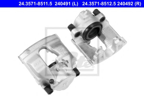 Etrier frana MERCEDES C-CLASS (W202) (1993 - 2000) ATE 24.3571-8511.5 piesa NOUA