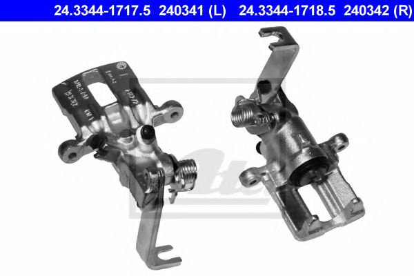 Etrier frana NISSAN ALMERA II (N16) (2000 - 2016) ATE 24.3344-1718.5 piesa NOUA