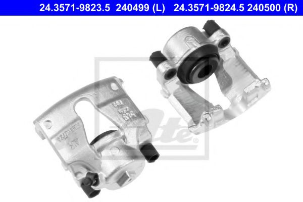Etrier frana OPEL ASTRA G Combi (F35) (1998 - 2009) ATE 24.3571-9824.5 piesa NOUA