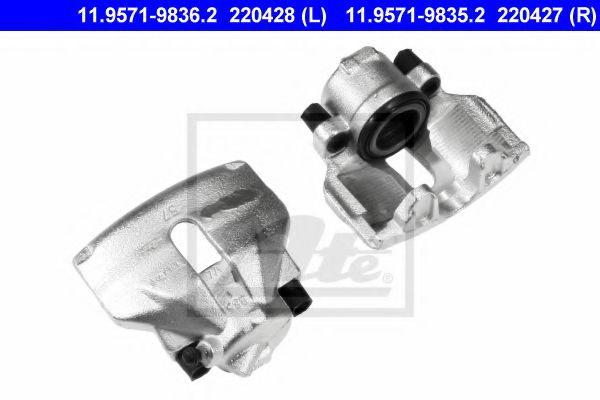 Etrier frana VW PASSAT (3B2) (1996 - 2001) ATE 11.9571-9835.2 piesa NOUA