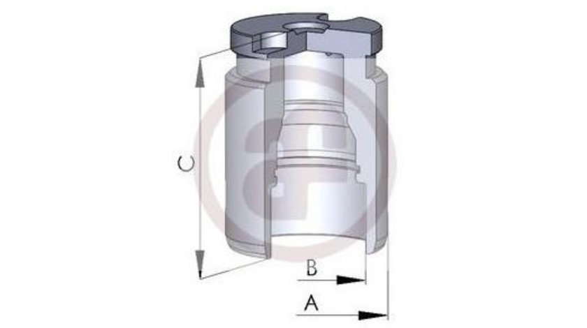 Etrier Nissan SUNNY Mk III hatchback (N14) 1990-1995 #2 150400C