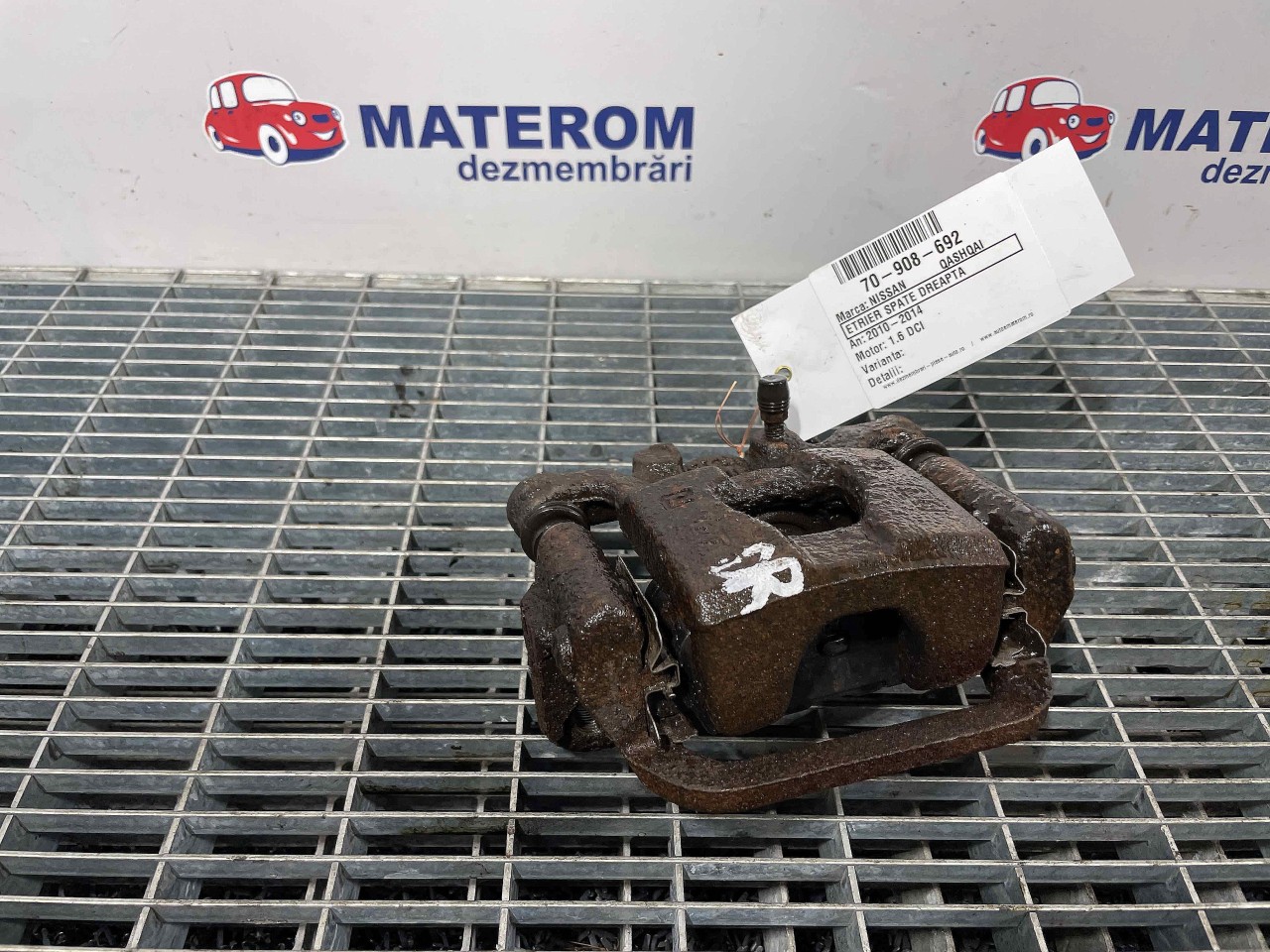 ETRIER SPATE DREAPTA NISSAN QASHQAI QASHQAI 1.6 DCI - (2010 2014)
