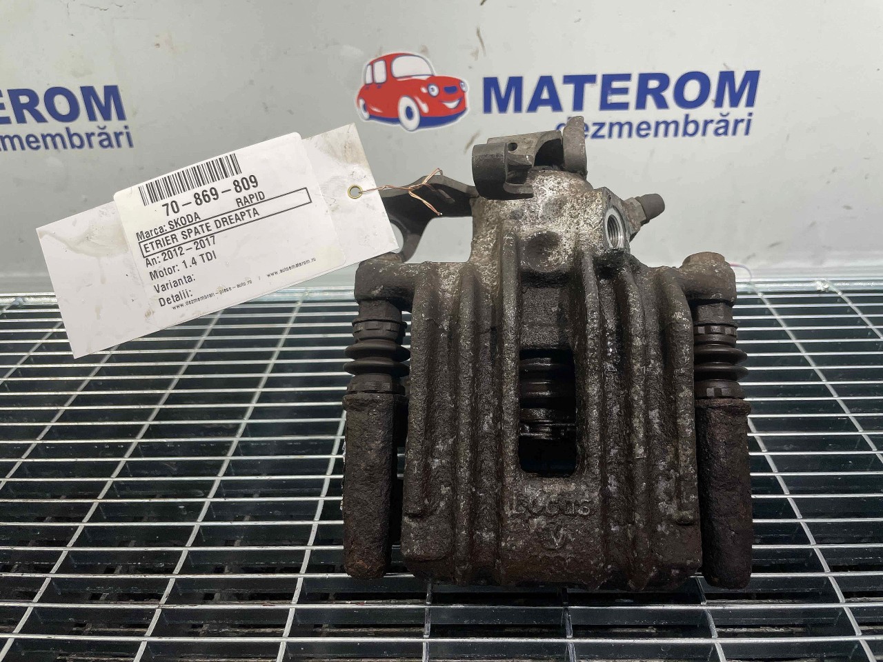 ETRIER SPATE DREAPTA SKODA RAPID 1.4 TDI - (2012 2017)