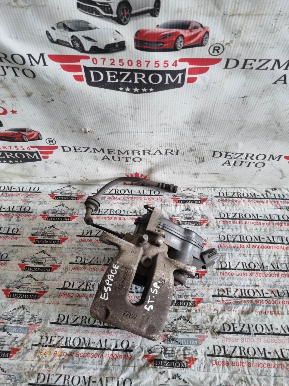 Etrier stanga spate original Renault Scénic III 1.9 dCi 131cp cod piesa : 440109274R