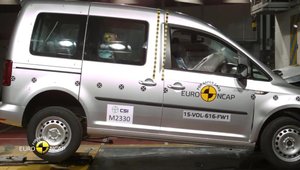 Euro NCAP 2015 Volkswagen Caddy