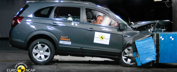 EuroNCAP: Cinci stele pentru Chevrolet Captiva si Aveo sedan