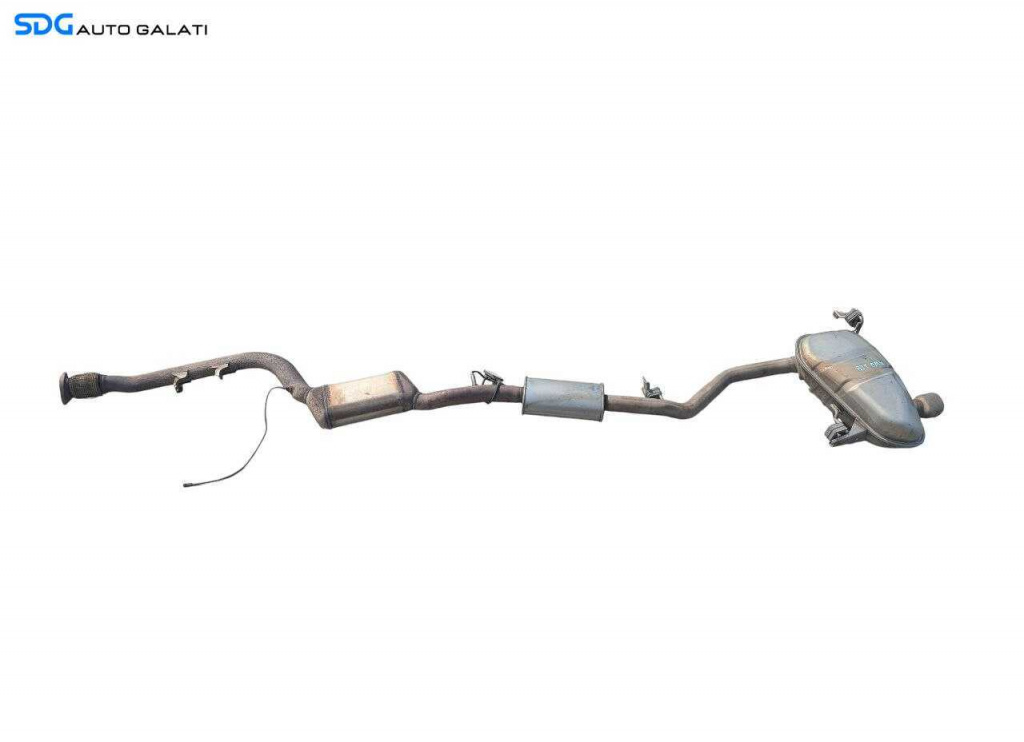 Evacuare Completa Catalizator Cu Toba Intermediara si Finala BMW Seria 1 E81 E87 116 118 1.6 2.0 i N43 N43B16AA N43B20A 2006 - 2011 Cod 18307567691 7567691 18307567693 7567693 7577603 14097610 140976 7564180 7564179 14097610 [LC2329]