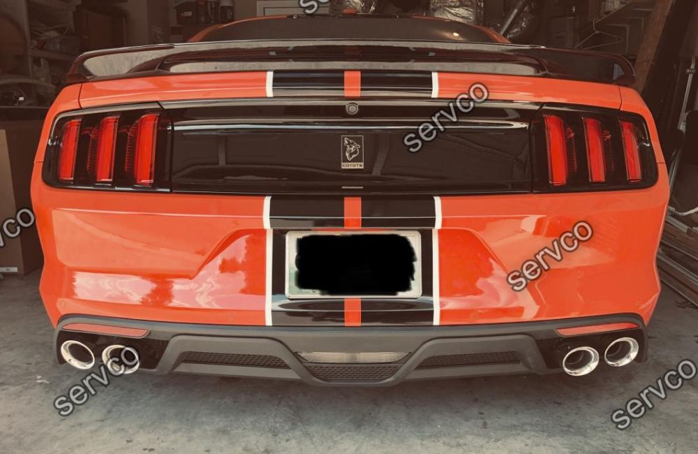 Evacuare tips bara spate Ford Mustang GT Premium, EcoBoost Premium 2015-2017 v2