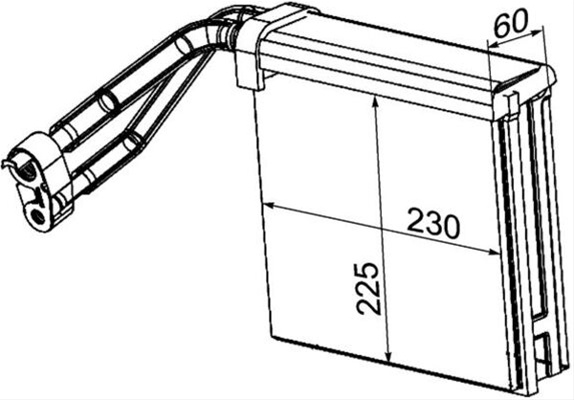 Evaporator Ac/ Mahle Behr Ford AE 95 000P