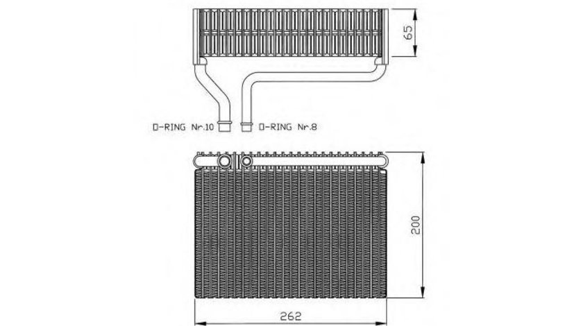 Evaporator,aer conditionat Citroen XSARA PICASSO (N68) 1999-2016 #2 36099