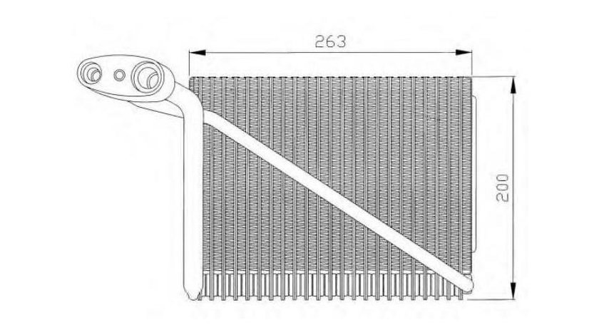 Evaporator,aer conditionat Skoda SUPERB (3U4) 2001-2008 #3 36077