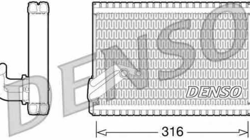 Evaporator / Vaporizator aer conditionat CITROËN C4 Picasso I UD DENSO DEV21003