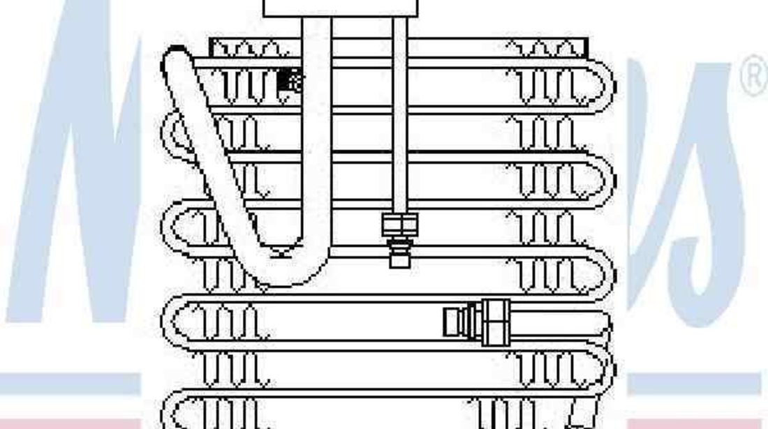 Evaporator / Vaporizator aer conditionat HONDA CIVIC V cupe (EJ) NISSENS 92023