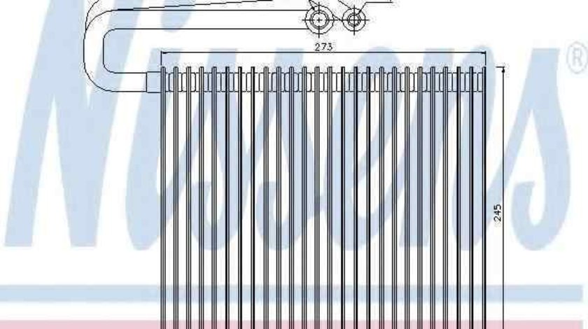 Evaporator / Vaporizator aer conditionat OPEL SIGNUM NISSENS 92165