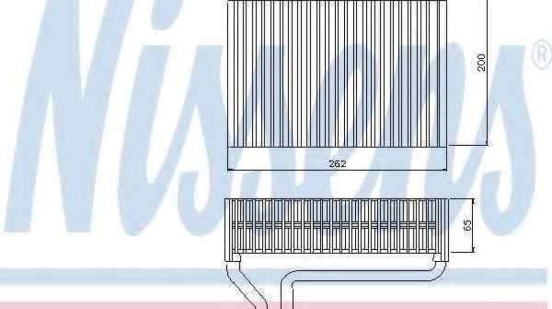 Evaporator / Vaporizator aer conditionat PEUGEOT 206 SW (2E/K) NISSENS 92186