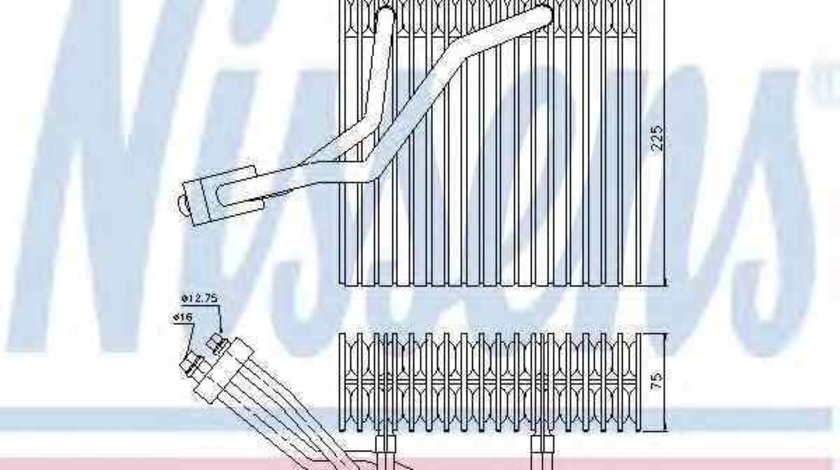 Evaporator / Vaporizator aer conditionat VW GOLF IV Variant (1J5) NISSENS 92176