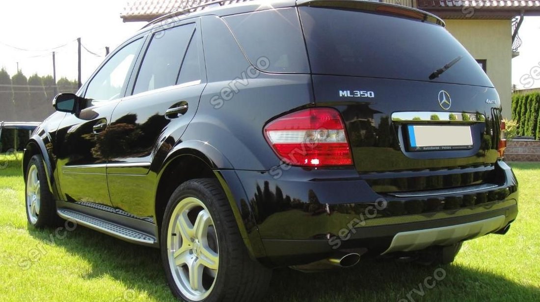 Evazari prelungiri aripi aripa Mercedes ML W164 M-Class AMG 2005-2011 v1