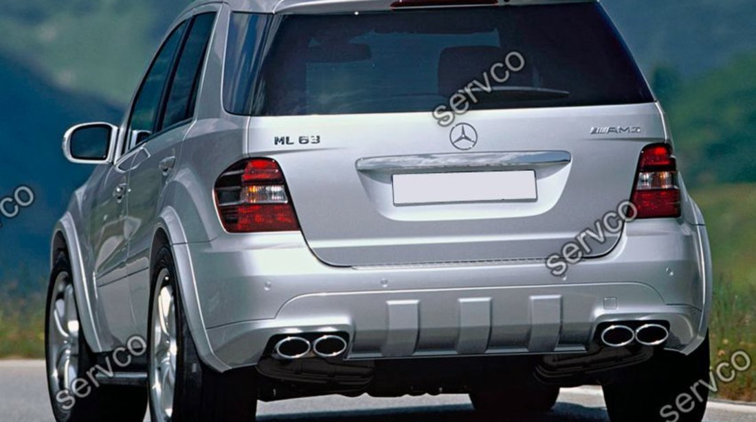 Evazari prelungiri aripi aripa Mercedes ML W164 M-Class AMG 2005-2011 v1