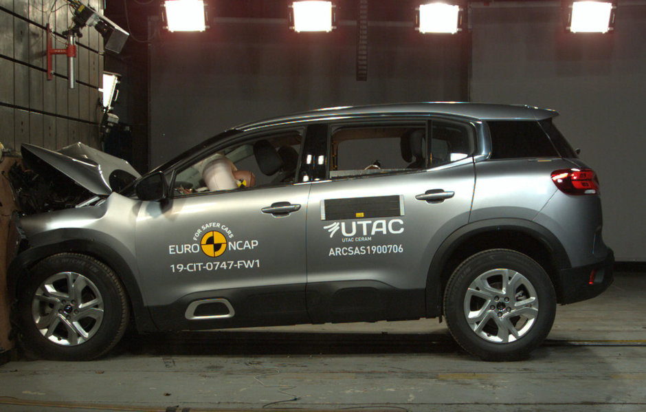 Evoque si C5 Aircross la Euro NCAP