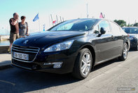 EXCLUSIV! Primele poze cu Peugeot 508 in trafic, inainte de lansare!