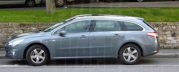 Exclusiv: primele poze cu Peugeot 508 SW