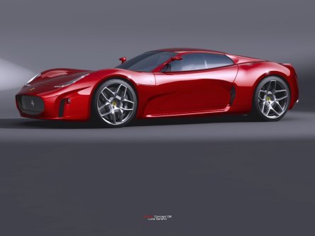 Exercitiu de design: Ferrari Concept 2008 Exercitiu de design: Ferrari Concept 2008