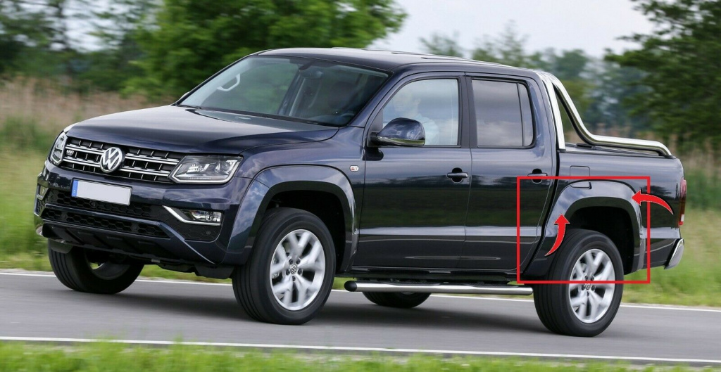 Extensie Aripa Spate Stanga Oe Volkswagen Amarok 2010→ 2HH854819GRU