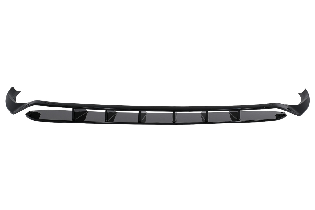 Extensie Lip Bara Fata Lip Compatibil Cu Audi Q8 2018-2023 S-Line Negru Lucios FBSAUQ8SLPB
