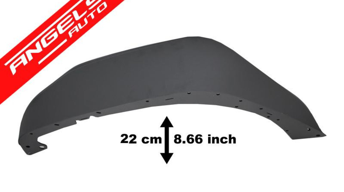 Extensii Aripi Fata din Otel Jeep Wrangler / Rubicon JK (2007-2017)