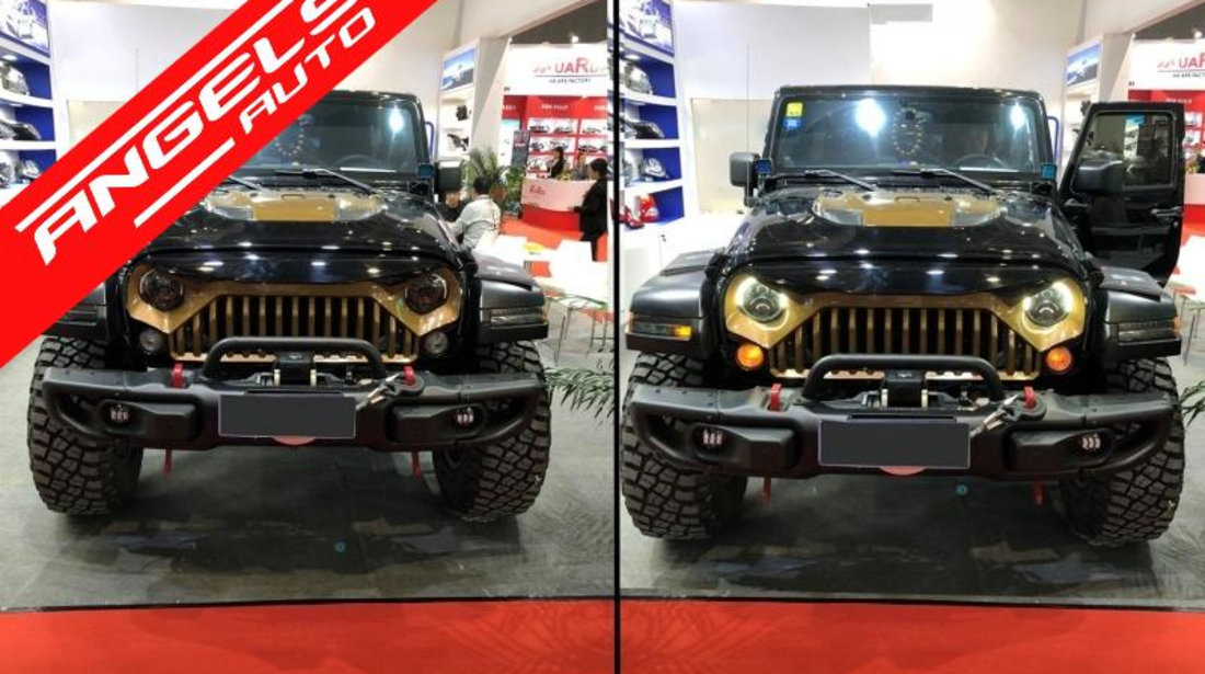 Extensii Aripi Fata EEP Wrangler Rubicon JK (2007-2017) JL 2018+ Design