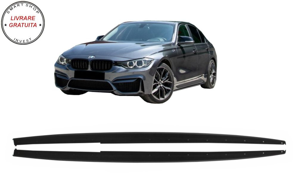Extensii Praguri Laterale BMW Seria 3 F30 F31 (2011-up) M-Performance Design- livrare gratuita