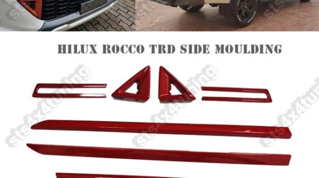 EXTERIOR ORNAMENT KIT 2019 REVO ROCCO STYLE TOYOTA HILUX REVO 2019+ RD [8-BUC]