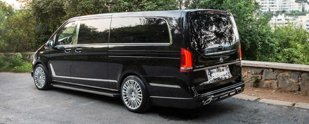 Exteriorul e de Maybach, dar stai sa vezi cum arata interiorul. Poti sa juri ca te afli la bordul unui avion privat!