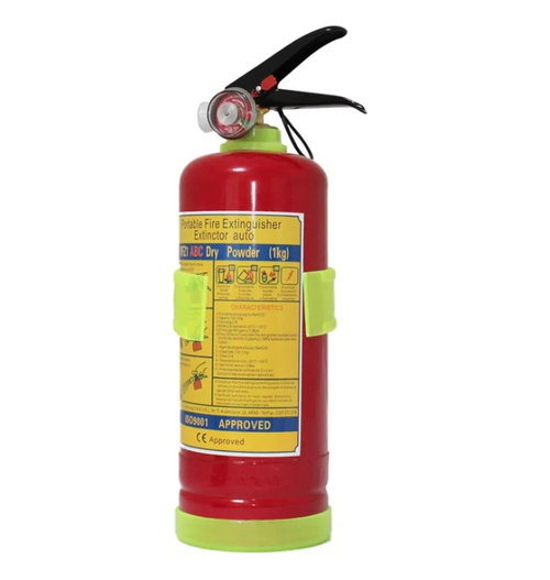 Extinctor auto P1 cu manometru 1KG avizat RAR - valabilitate 5 ani ANAFGROUP STINGATORP1 piesa NOUA