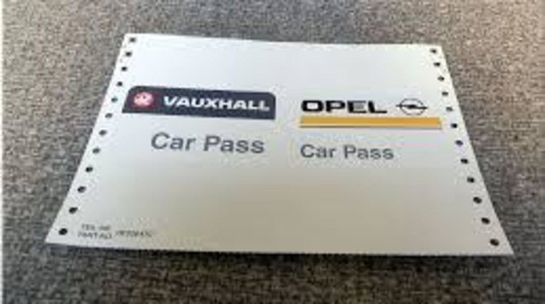 Extragem CAR-PASS pe loc pentru toata gama de autoturisme OPEL