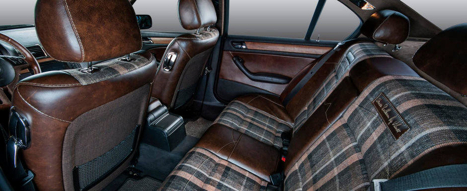Extravagant sau exagerat? BMW E46 cu interior rustic de la Vilner Extravagant sau exagerat? BMW E46 cu interior rustic de la Vilner